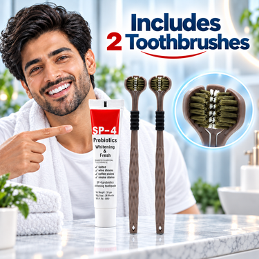 Advanced Smile Care Toothpaste With 3-Sided Brush (ORC10)