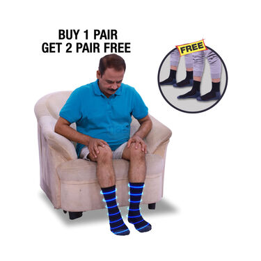Padded Diabetic Socks Buy 1 Get 2 Pair Free (DS01)