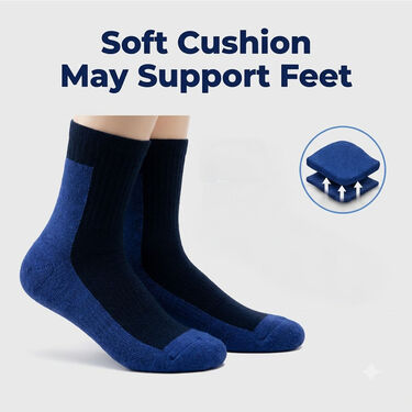 Padded Diabetic Socks Buy 1 Get 2 Pair Free  (DS01)