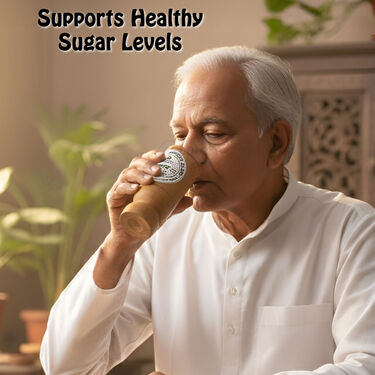 Vijaysar Wood Ayurvedic Wellness Glass (NUTRA38)