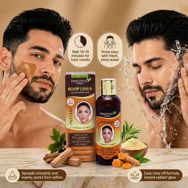 Roopujala Anti Tan Facepack (FCRA1)