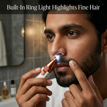 2 In 1 Rechargeable Eyebrow & Facial Hair Trimmer (RHT)
