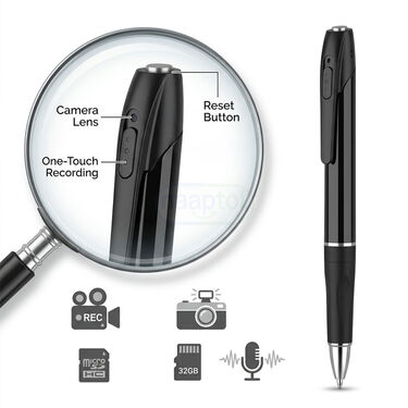 Hidden Voice Recorder Pen Camera (CCTV48)