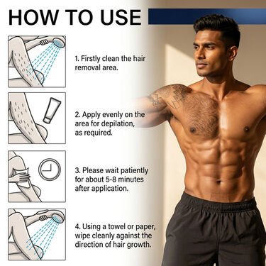 Mens Body Hair Removal Cream (BC23)