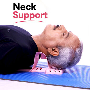 Multi-Level Back and Neck Support with Magnetic Acupressure Points For Pain Relief (PR202)