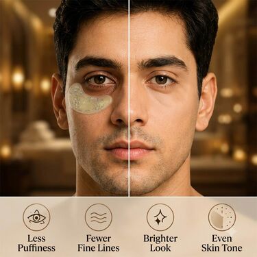 Gold Collagen Under Eye Mask For Dark Circles Pack of 2 (2BFC5)