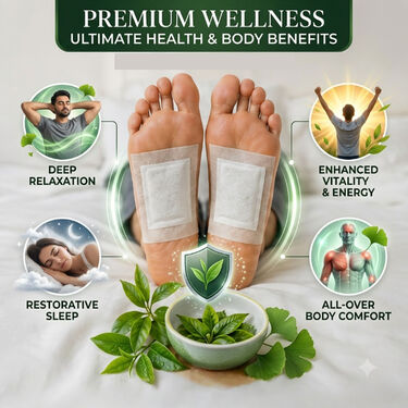 Detox Foot patch with Green tea Extract pack of 30 (DTXGT30)