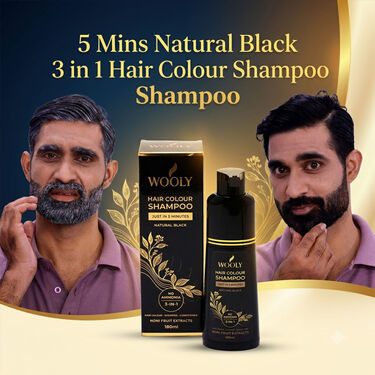 Hair Color Shampoo Natural Black (HCL2)