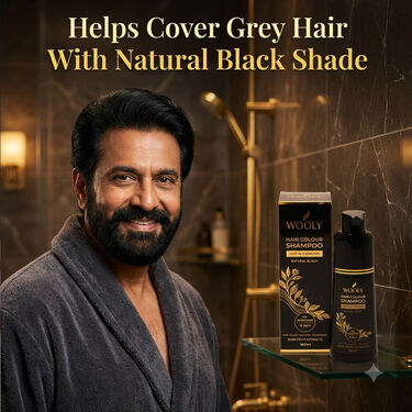 Hair Color Shampoo Natural Black (HCL2)