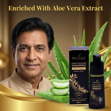 Hair Color Shampoo Natural Black (HCL2)