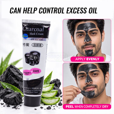Instant Charcoal Peel Off Mask For Men (BFC7)