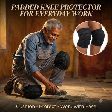 Padded Knee Protector For Everyday Work (KS07)