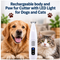 Rechargeable Body and Paw Fur Cutter With LED Light For Dogs and Cats (PET15)