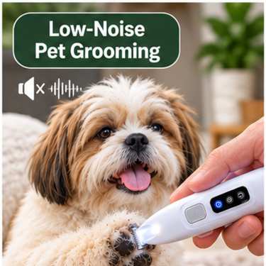 Rechargeable Body and Paw Fur Cutter With LED Light For Dogs and Cats (PET15)