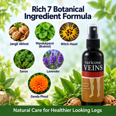 Varicose Veins Calming Spray With Free Compression Socks (BPR19)