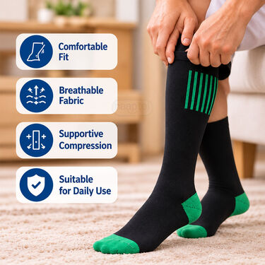 Varicose Veins Calming Spray With Free Compression Socks (BPR19)