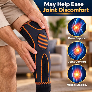 Compression Long Knee And Calf Support (PR224)