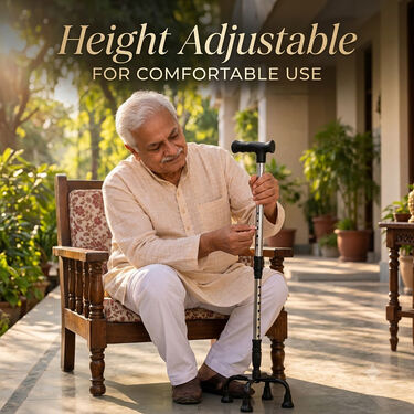 Elderly Adjustable Walking Stick (HE15)