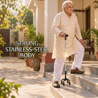 Elderly Adjustable Walking Stick (HE15)