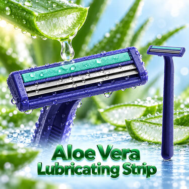 Pack of 24 Double Blade Disposable Razors (PCP7)