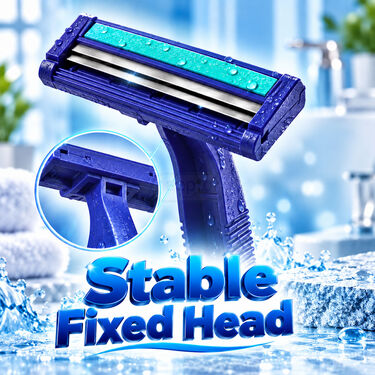 Pack of 24 Double Blade Disposable Razors (PCP7)