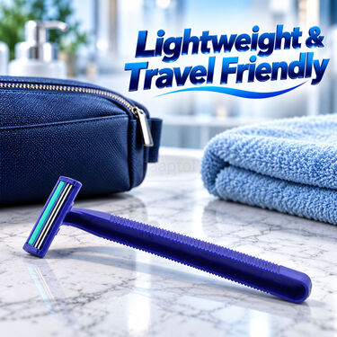 Pack of 24 Double Blade Disposable Razors (PCP7)