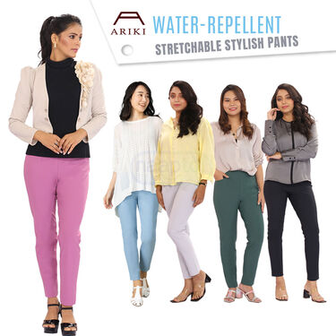 Water Repellent Stretchable Stylish Pants By Ariki