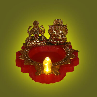 Laxmi Ganesh Water Sensor Diya (L51)